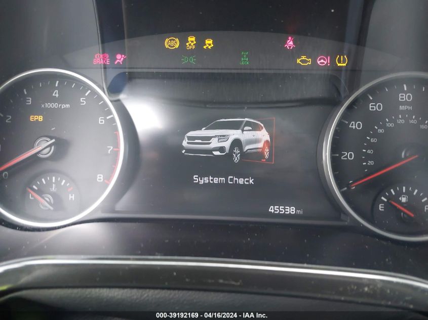 2021 Kia Seltos Sx Turbo VIN: KNDETCA29M7153035 Lot: 39192169