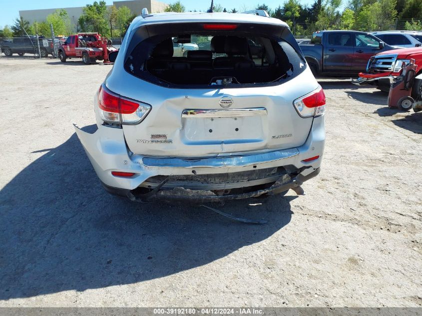 2013 Nissan Pathfinder Platinum VIN: 5N1AR2MN5DC674642 Lot: 39192180