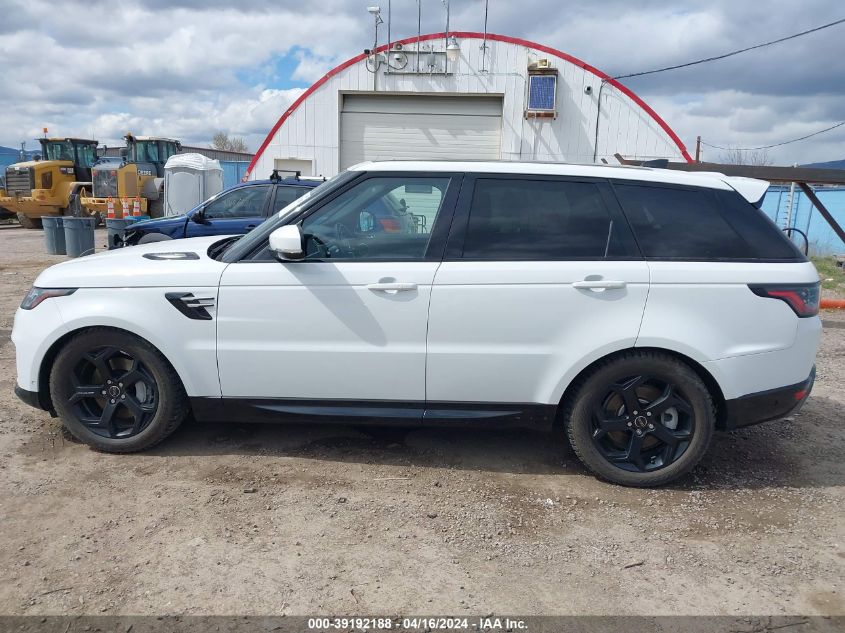 2018 Land Rover Range Rover Sport Hse VIN: SALWR2RV0JA181812 Lot: 39192188