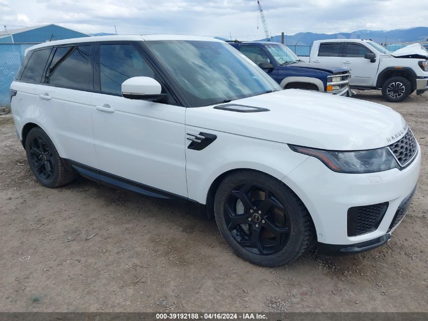 2018 Land Rover Range Rover Sport Hse VIN: SALWR2RV0JA181812 Lot: 39192188