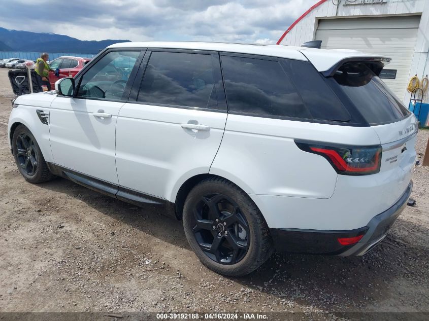 2018 Land Rover Range Rover Sport Hse VIN: SALWR2RV0JA181812 Lot: 39192188