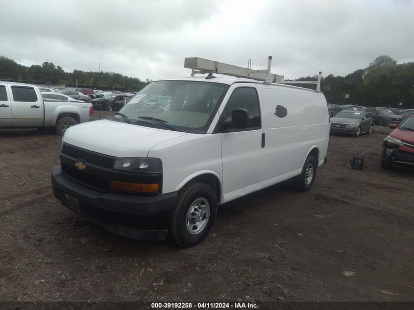VIN 1GCWGAFP6K1241378 2019 CHEVROLET EXPRESS 2500 WORK VAN