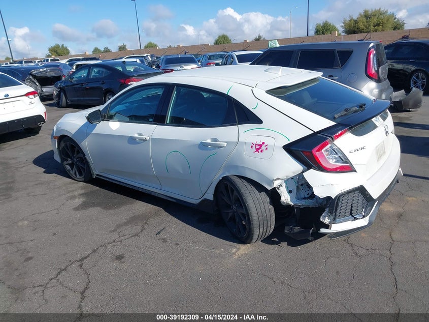 2018 HONDA CIVIC SPORT - SHHFK7H46JU432369