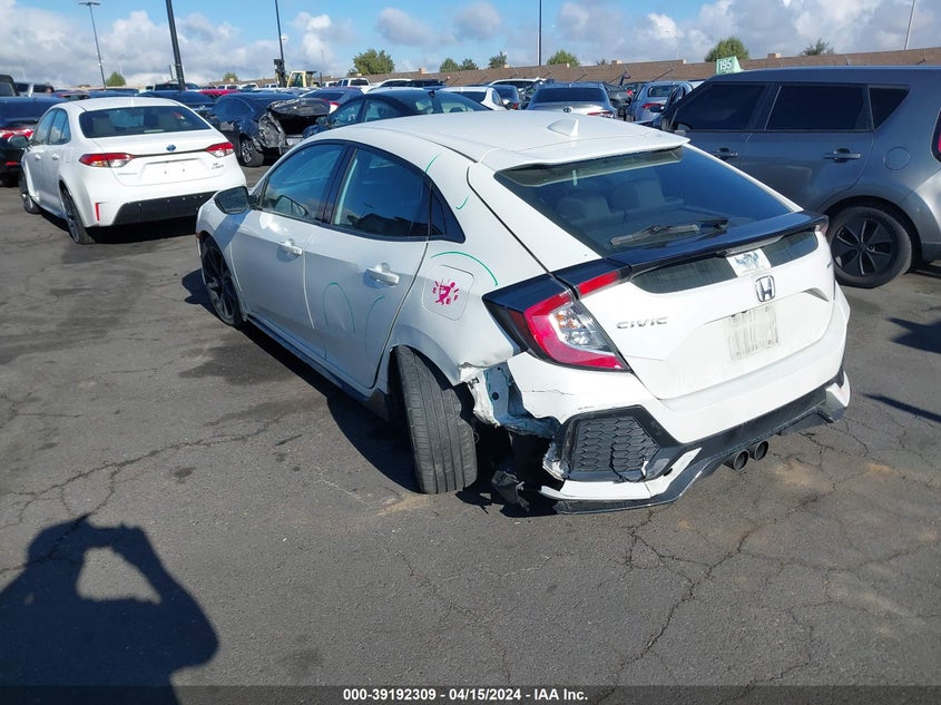 2018 HONDA CIVIC SPORT - SHHFK7H46JU432369