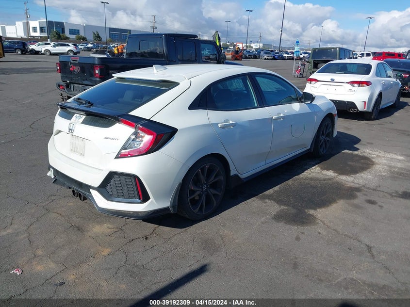 2018 HONDA CIVIC SPORT - SHHFK7H46JU432369