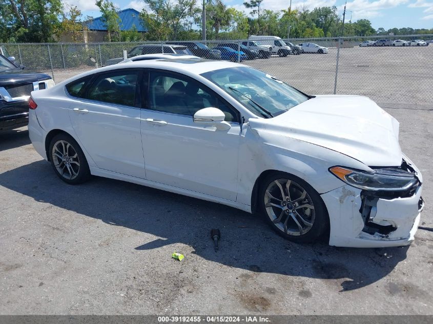 2020 Ford Fusion Sel VIN: 3FA6P0CD0LR151404 Lot: 39192455