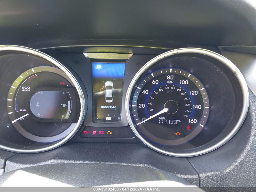 KMHEC4A47BA001001 | 2011 HYUNDAI SONATA HYBRID