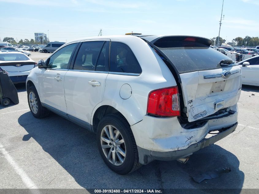 2012 Ford Edge Limited VIN: 2FMDK3KC8CBA38014 Lot: 39192480