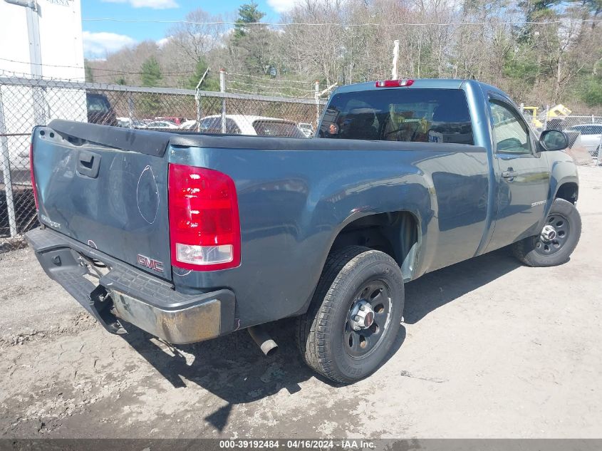 2009 GMC Sierra 1500 Work Truck VIN: 1GTEK14CX9Z134839 Lot: 39192484