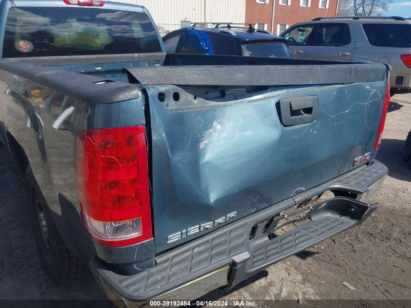 2009 GMC Sierra 1500 Work Truck VIN: 1GTEK14CX9Z134839 Lot: 39192484