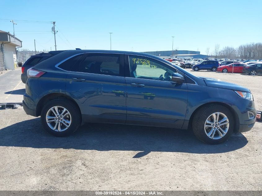 2016 Ford Edge Sel VIN: 2FMPK4J90GBB51194 Lot: 39192524