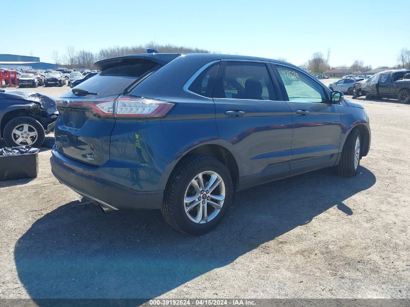 2016 Ford Edge Sel VIN: 2FMPK4J90GBB51194 Lot: 39192524