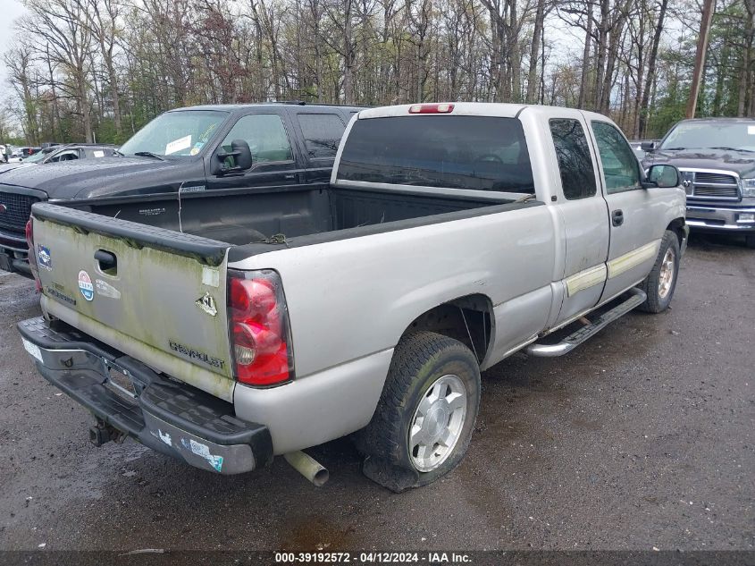 2GCEK19T541183036 | 2004 CHEVROLET SILVERADO 1500