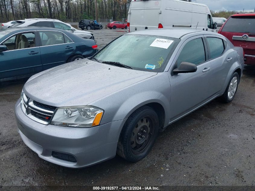 1C3CDZAB5EN170083 | 2014 DODGE AVENGER