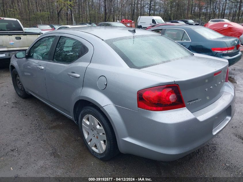 1C3CDZAB5EN170083 | 2014 DODGE AVENGER