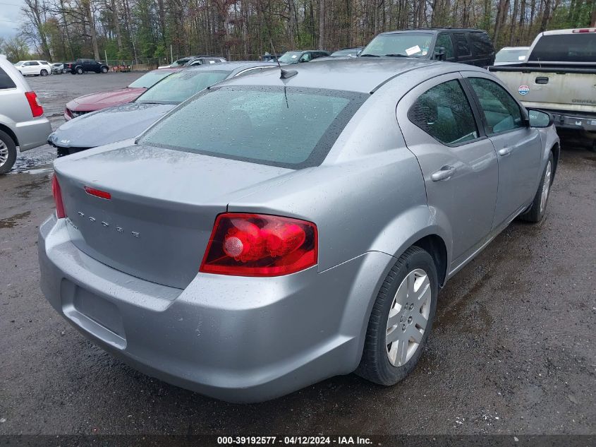 1C3CDZAB5EN170083 | 2014 DODGE AVENGER