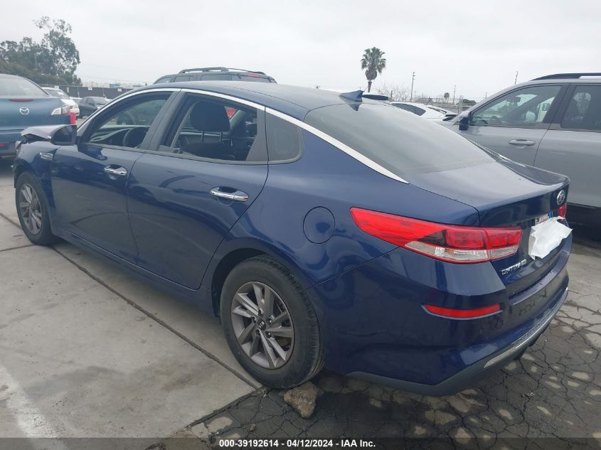 2020 Kia Optima Lx VIN: 5XXGT4L36LG391791 Lot: 39192614