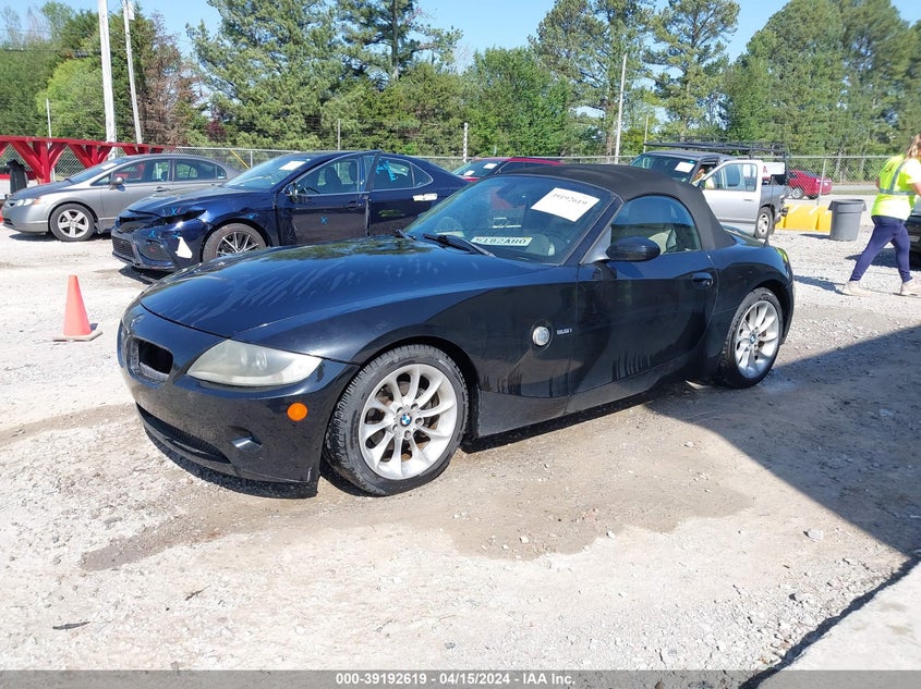 2005 BMW Z4 2.5I VIN: 4USBT33525LR69789 Lot: 39192619