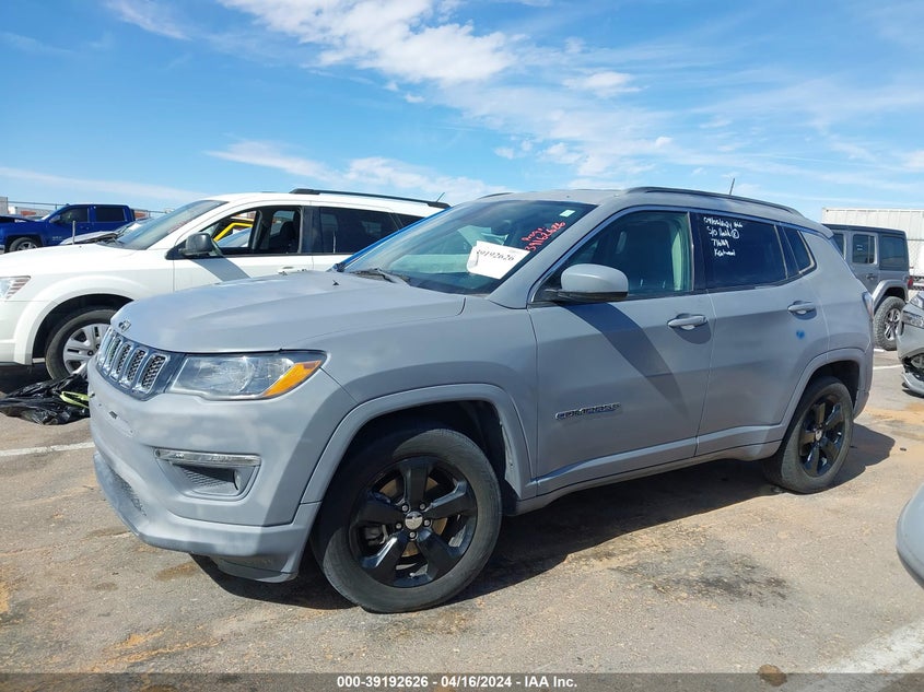 2017 JEEP NEW COMPASS LATITUDE FWD 3C4NJCBB6HT629456