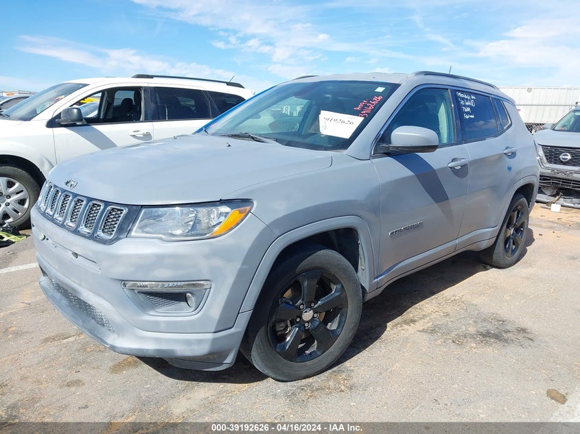 2017 JEEP NEW COMPASS LATITUDE FWD 3C4NJCBB6HT629456