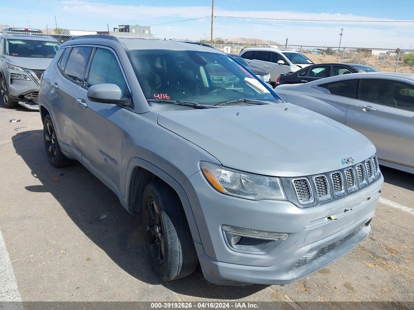2017 JEEP NEW COMPASS LATITUDE FWD 3C4NJCBB6HT629456