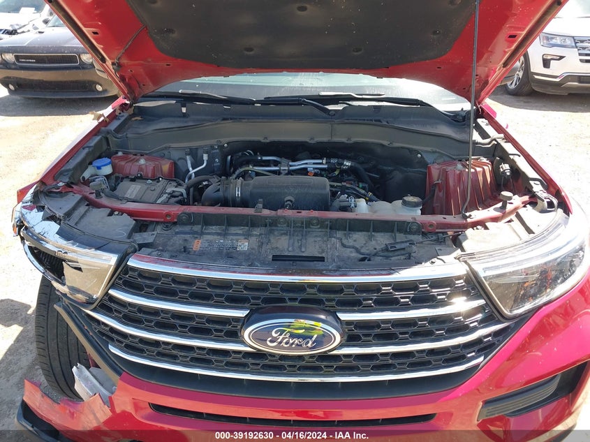 VIN 1FMSK8DH6MGA78180 2021 FORD EXPLORER XLT