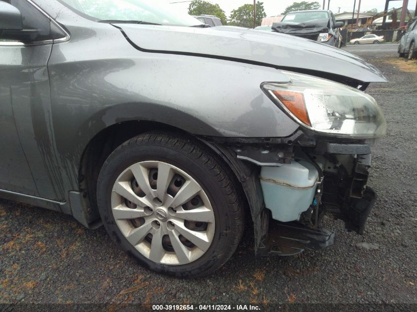 2017 Nissan Sentra Sv VIN: 3N1AB7AP8HL699611 Lot: 39192654