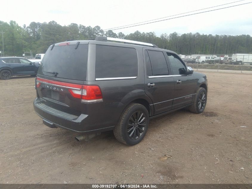 2017 Lincoln Navigator Select VIN: 5LMJJ2HTXHEL04956 Lot: 39192707