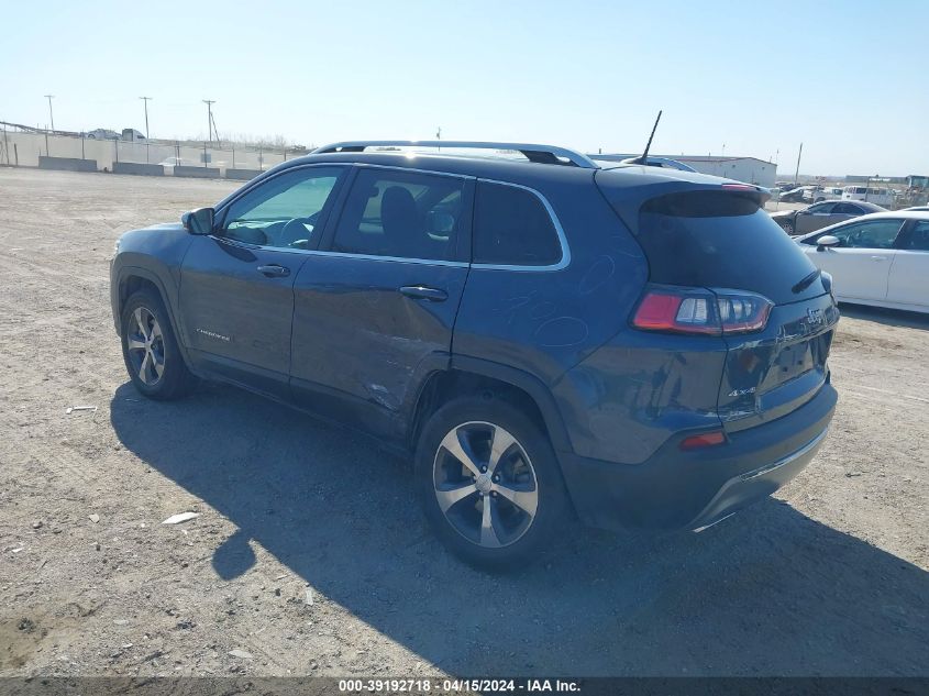 2019 Jeep Cherokee Limited 4X4 VIN: 1C4PJMDX1KD446566 Lot: 40432860