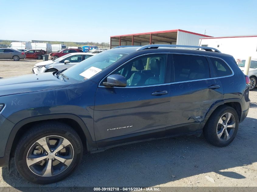 2019 Jeep Cherokee Limited 4X4 VIN: 1C4PJMDX1KD446566 Lot: 39192718