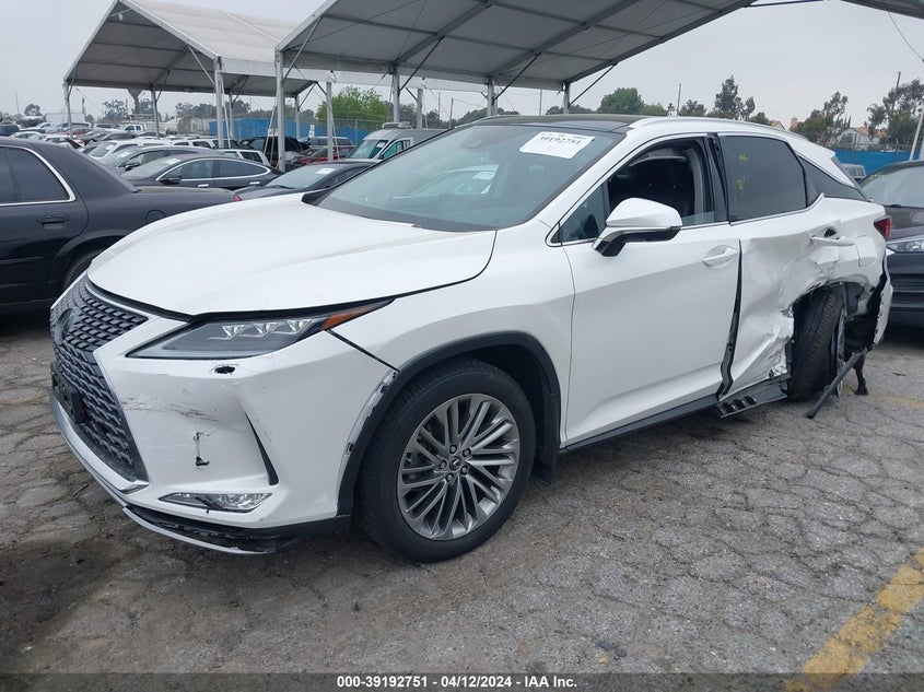 VIN 2T2JGMDA9LC053781 2020 LEXUS RX 450H