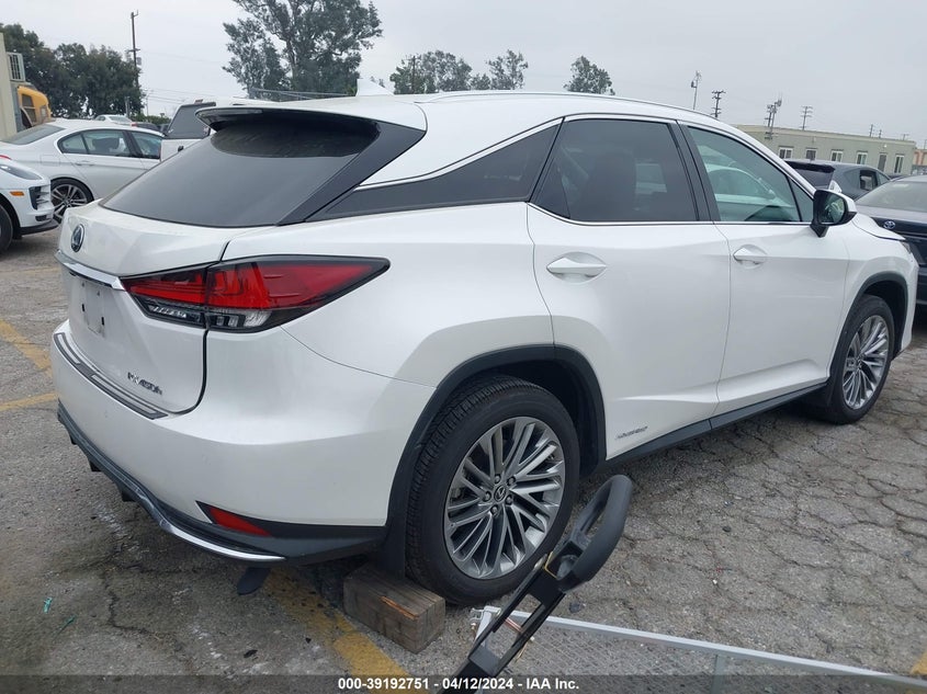 VIN 2T2JGMDA9LC053781 2020 LEXUS RX 450H
