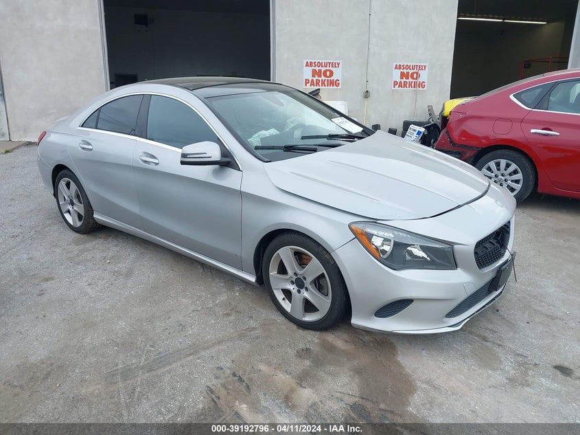 2018 Mercedes-Benz Cla 250 VIN: WDDSJ4EB5JN504917 Lot: 39192796