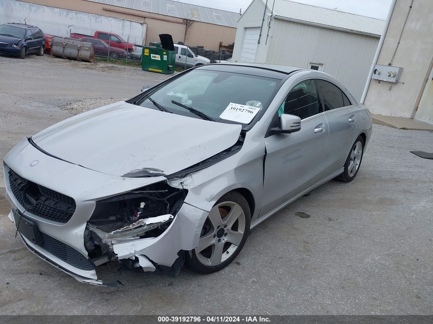 2018 Mercedes-Benz Cla 250 VIN: WDDSJ4EB5JN504917 Lot: 39192796