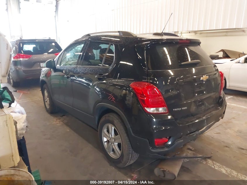 VIN KL7CJPSB3MB324813 2021 CHEVROLET TRAX AWD LT
