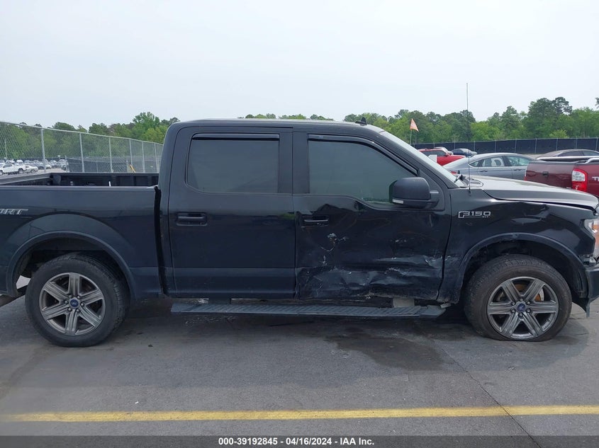 VIN 1FTEW1CG6JFD01552 2018 FORD F-150 XLT