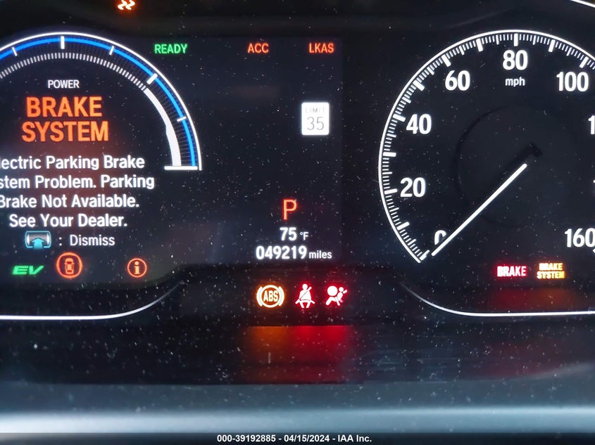 VIN 1HGCV3F97LA011731 2020 HONDA ACCORD HYBRID TOURING