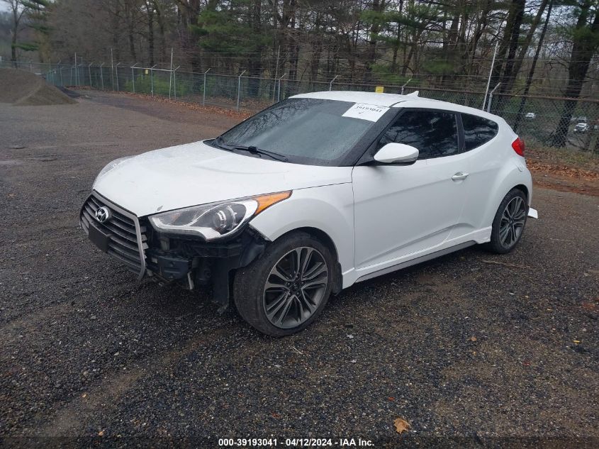 KMHTC6AE5GU279591 | 2016 HYUNDAI VELOSTER