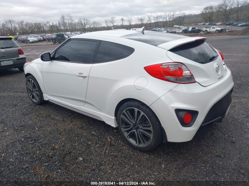 KMHTC6AE5GU279591 | 2016 HYUNDAI VELOSTER