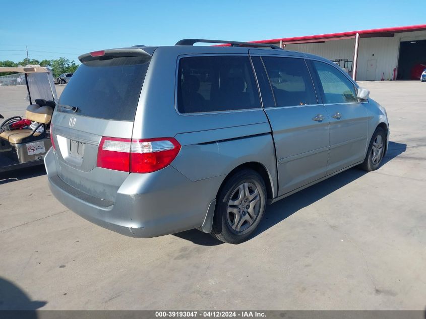 2007 Honda Odyssey Ex-L VIN: 5FNRL38777B064985 Lot: 39193047