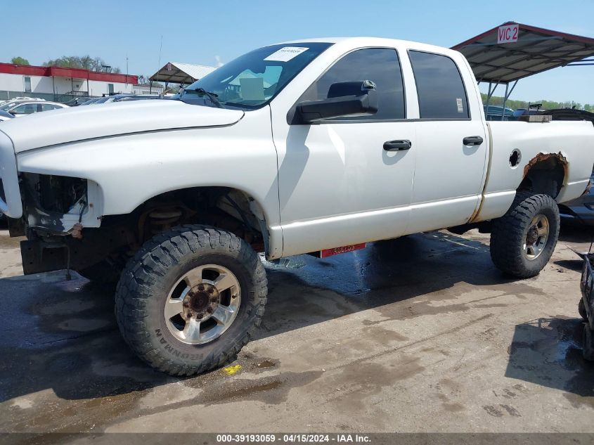 2004 Dodge Ram 2500 Slt/Laramie VIN: 3D7KU28C04G267914 Lot: 39193059