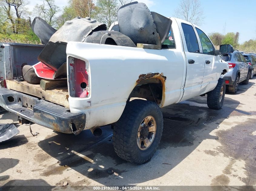 2004 Dodge Ram 2500 Slt/Laramie VIN: 3D7KU28C04G267914 Lot: 39193059