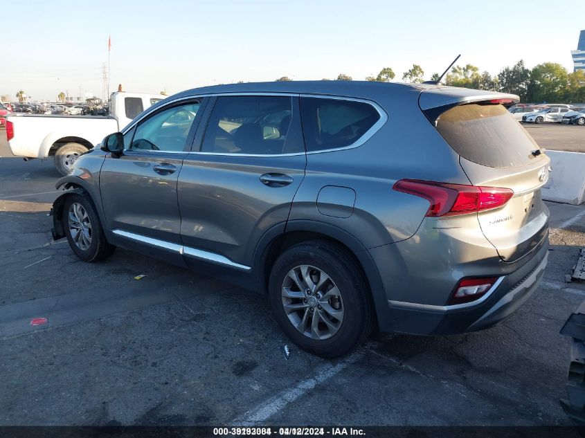 2019 Hyundai Santa Fe Se VIN: 5NMS23AD8KH103109 Lot: 39193084