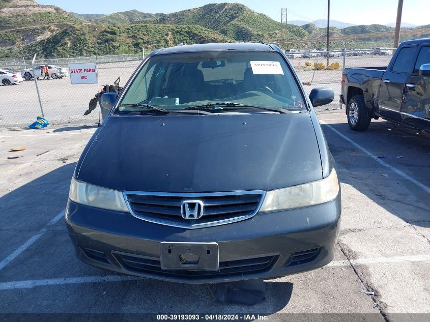 2003 Honda Odyssey Ex VIN: 5FNRL18623B106209 Lot: 39193093