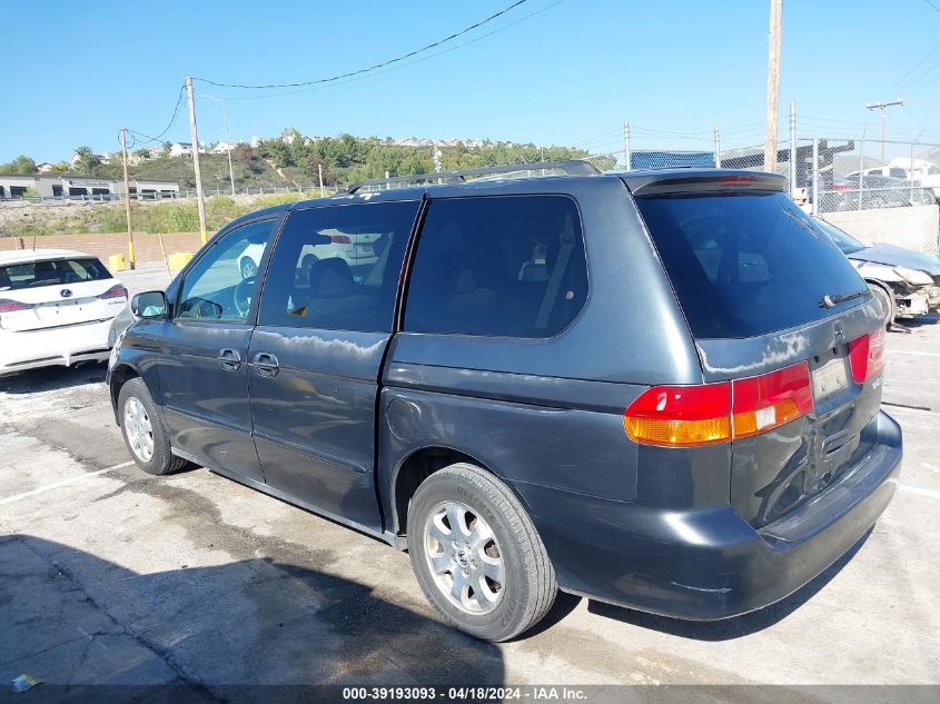 2003 Honda Odyssey Ex VIN: 5FNRL18623B106209 Lot: 39193093