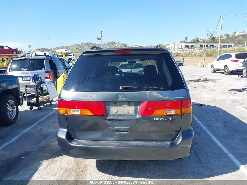 2003 Honda Odyssey Ex VIN: 5FNRL18623B106209 Lot: 39193093