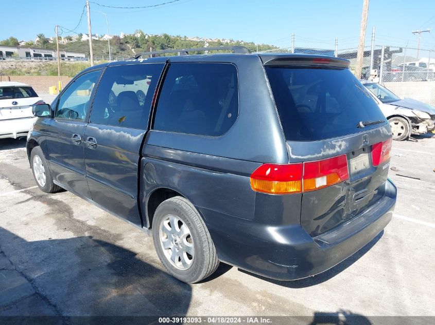 2003 Honda Odyssey Ex VIN: 5FNRL18623B106209 Lot: 39193093