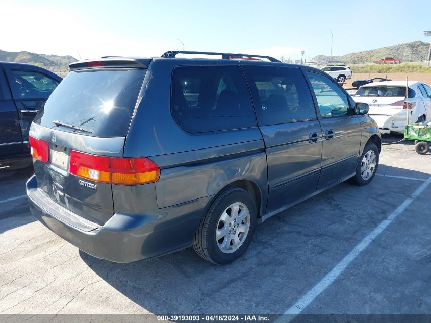 2003 Honda Odyssey Ex VIN: 5FNRL18623B106209 Lot: 39193093