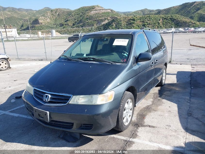 2003 Honda Odyssey Ex VIN: 5FNRL18623B106209 Lot: 39193093
