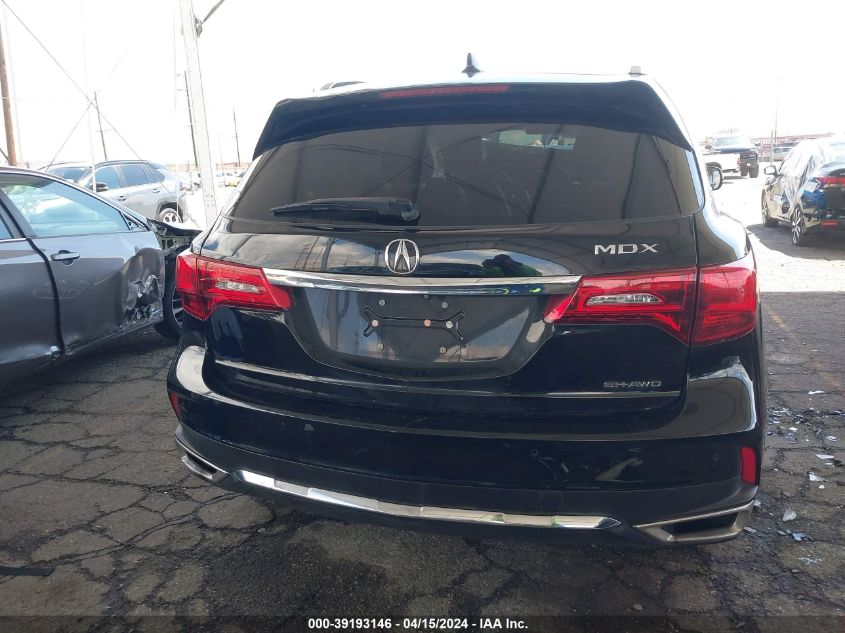 5FRYD4H82HB017600 2017 Acura Mdx Advance Package